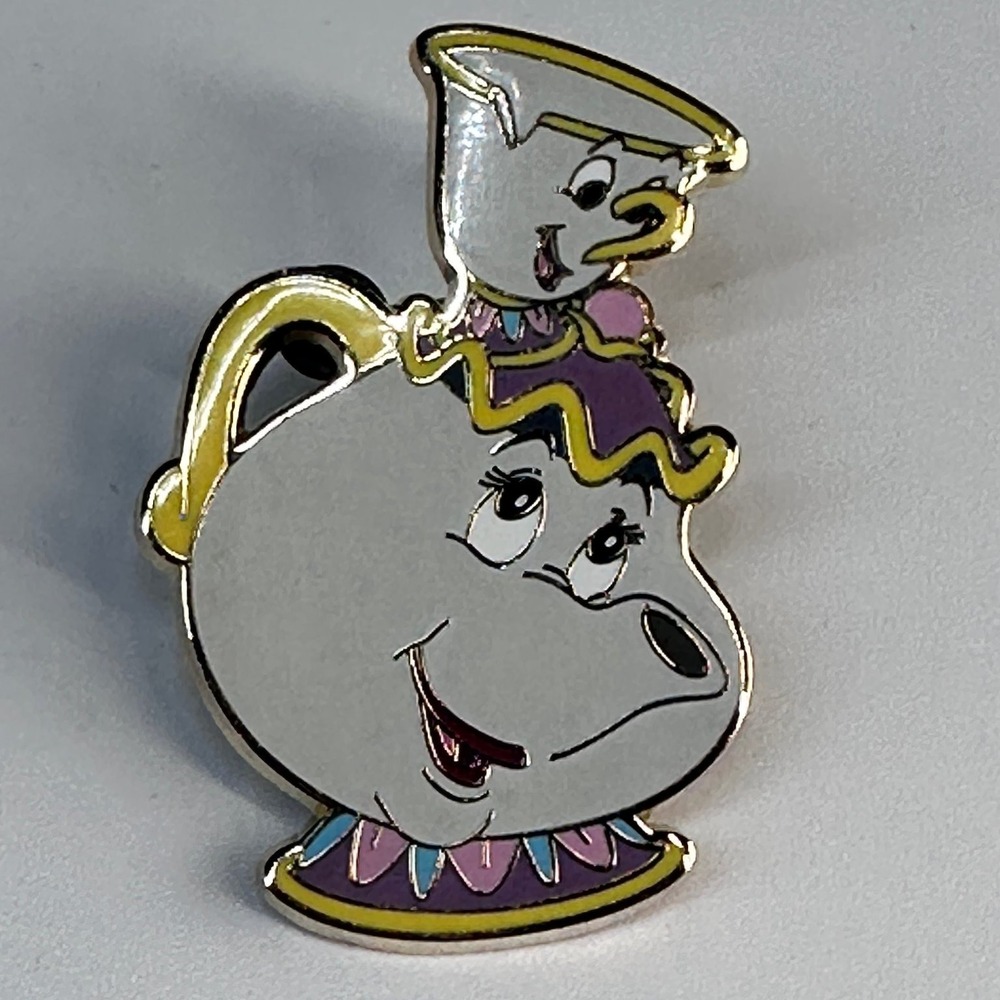 Mrs. Potts & Chip Beauty and the Beast Disney Pin Trading 2017 Disneyland PARIS